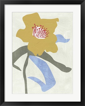 Framed Lenten Rose I Print