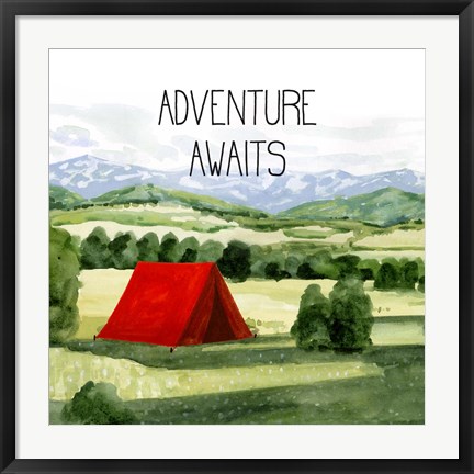 Framed Outdoor Adventure I Print