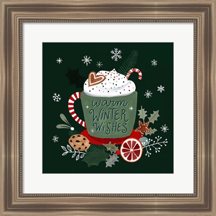 Framed Christmas Comforts II Print