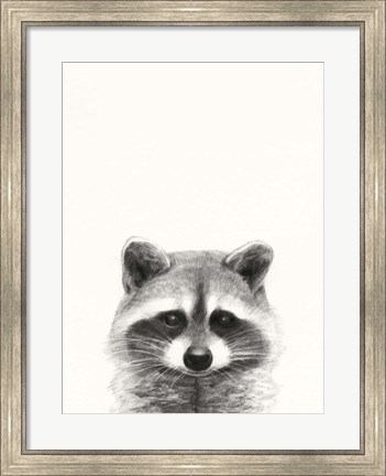 Framed Animal Mug II Print