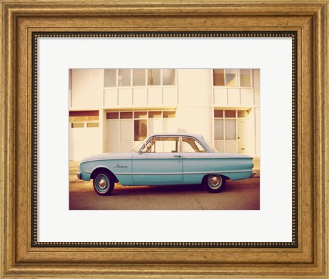 Framed Vintage Ride VII Print