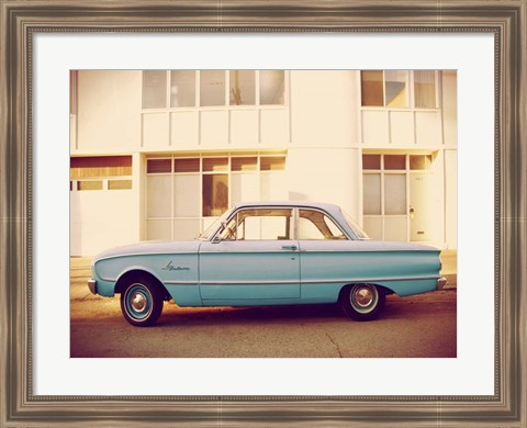 Framed Vintage Ride VII Print