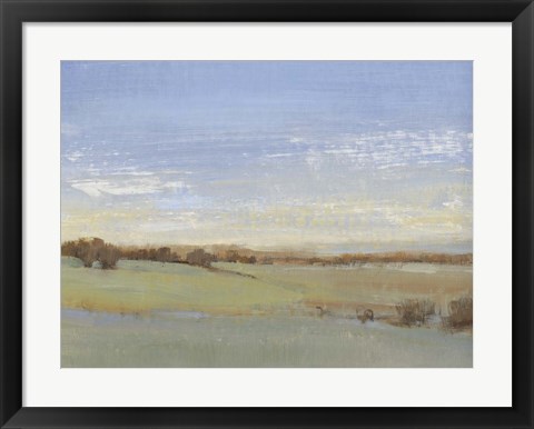 Framed Soft Afternoon II Print