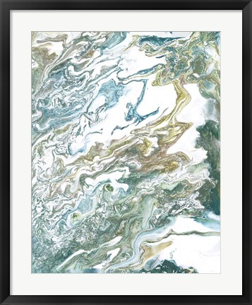 Framed Tidal Drift I Print