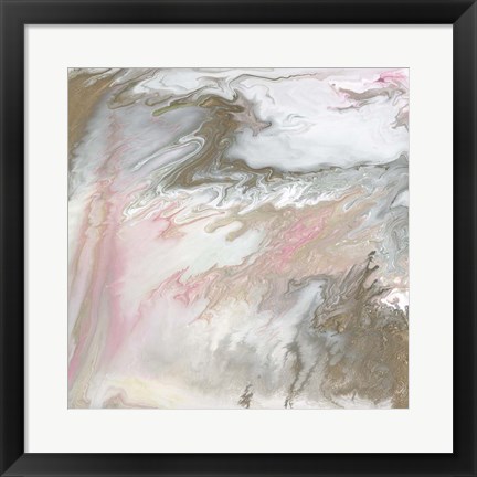 Framed Pastel Illusion III Print