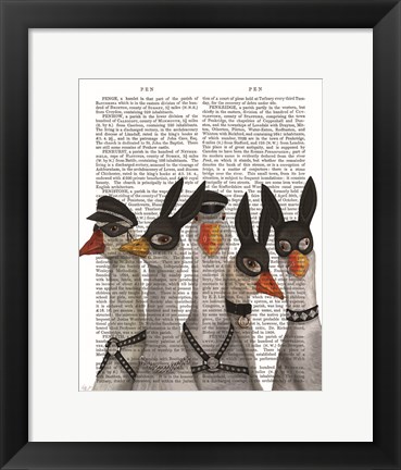 Framed Geese Guys Book Print Print