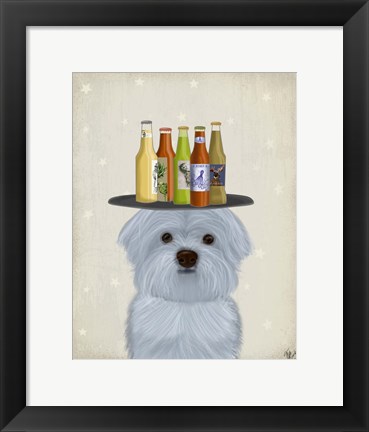 Framed Newfoundland Beer Lover Print