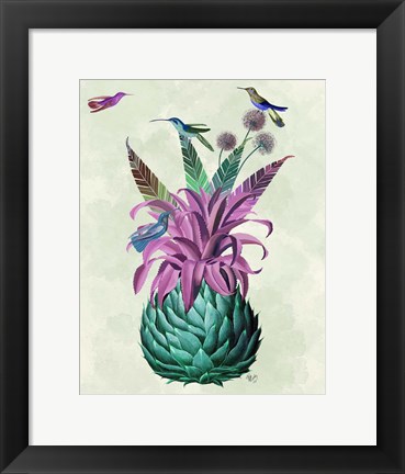 Framed Tropical Artichoke Print