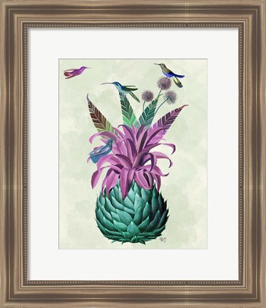 Framed Tropical Artichoke Print