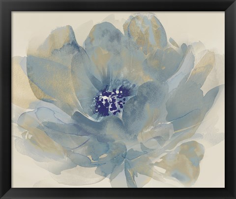 Framed Floral Clouds - Dreams Print