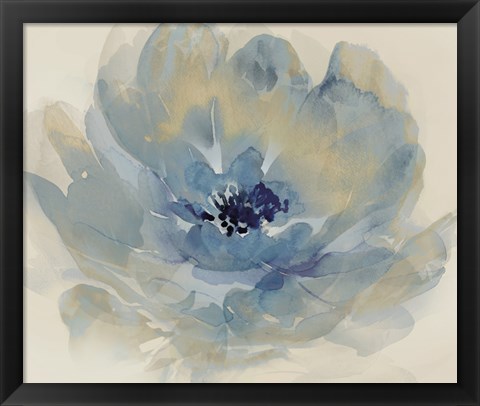 Framed Floral Clouds - Lullaby Print