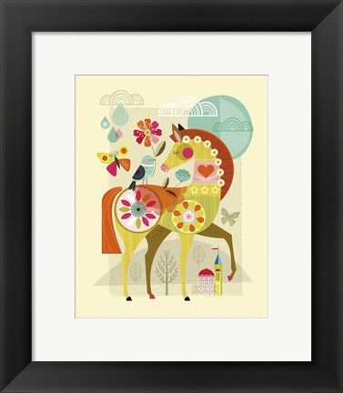 Framed Sun Horse Print