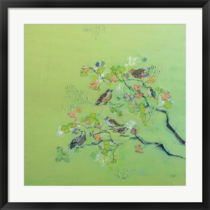 Framed Bird Song Print