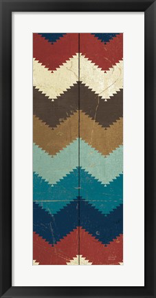 Framed Native Tapestry Panel I Print