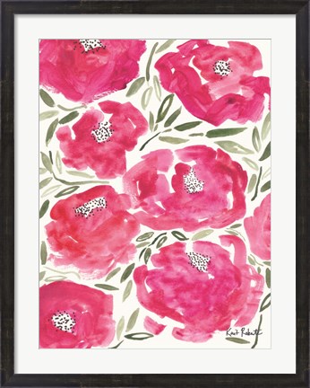 Framed Late Summer Garden Gems Print