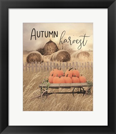 Framed Autumn Harvest Print