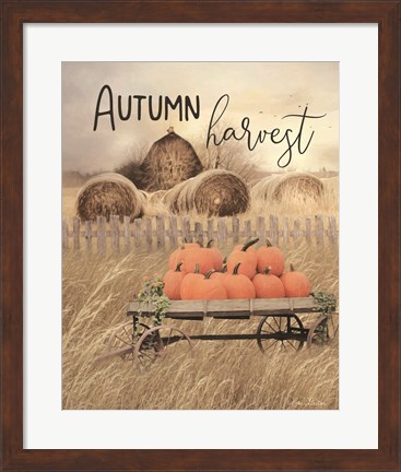 Framed Autumn Harvest Print