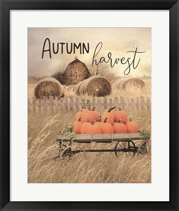 Framed Autumn Harvest Print