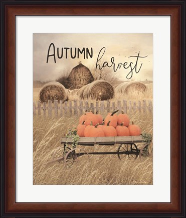 Framed Autumn Harvest Print