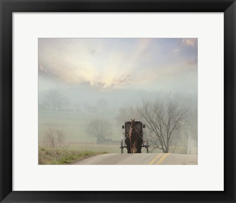 Framed Beyond the Horizon Print