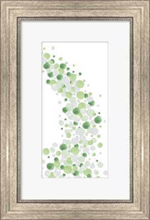 Framed Dots Abstract I Print