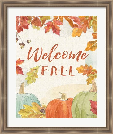 Framed Falling for Fall VI v2 Print