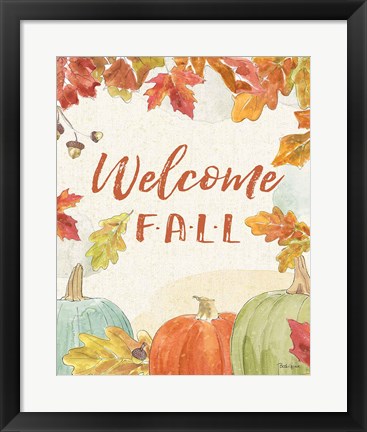 Framed Falling for Fall VI v2 Print