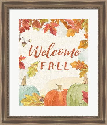 Framed Falling for Fall VI v2 Print