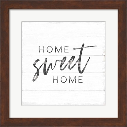 Framed Home Inspiration I Print