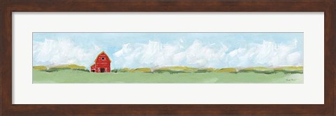 Framed Country Feel Landscape Print