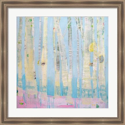 Framed Winter Woods Print