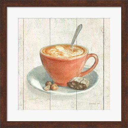 Framed Wake Me Up Coffee III Print