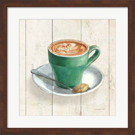 Framed Wake Me Up Coffee II Print