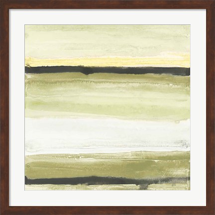 Framed Lines in the Sand BWG Print