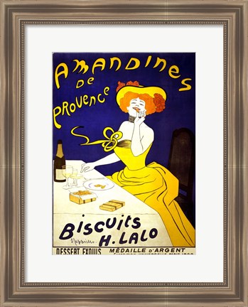 Framed Amandines de Provence, 1900 Print