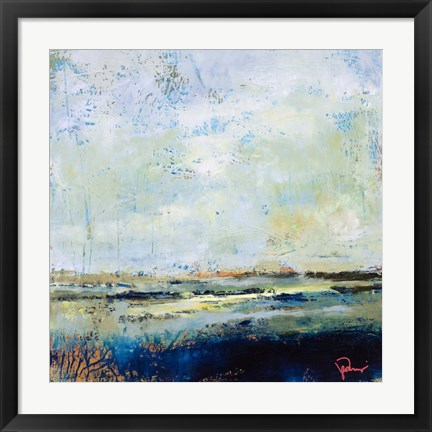 Framed Low Tide Print