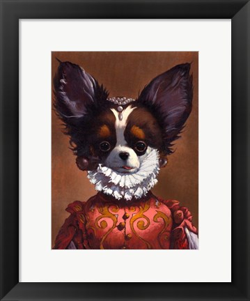 Framed Queenie Print