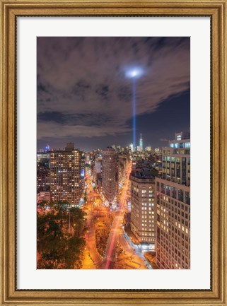 Framed Rooftop Break Print