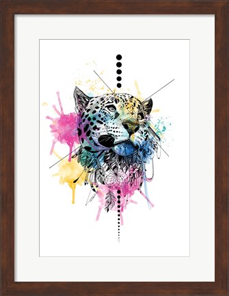 Framed Leopard Print