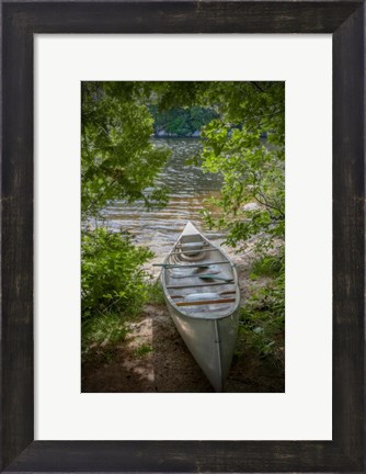 Framed Canoe Print