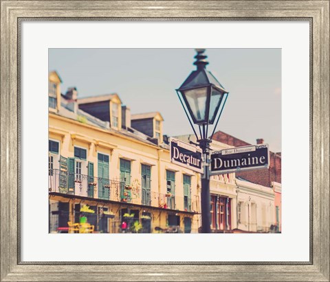 Framed Rue de la Levee Print