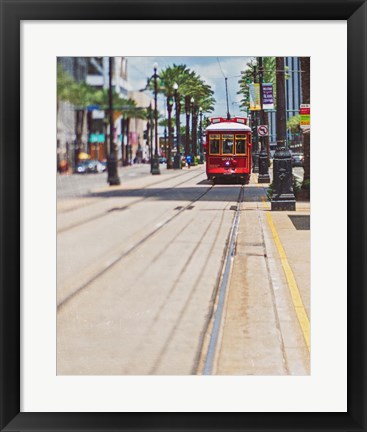 Framed Streetcar Print