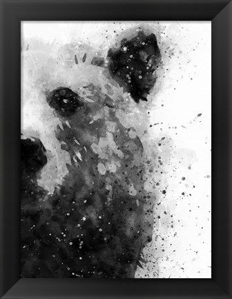 Framed Bear At Attention Print