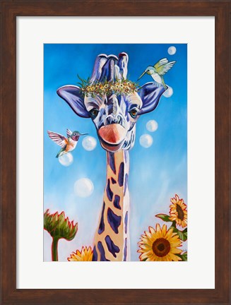 Framed Friends In High Places Print