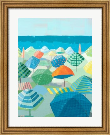 Framed Sea Breeze Social Print