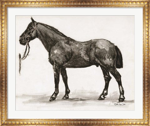 Framed Horse Study 4 Print