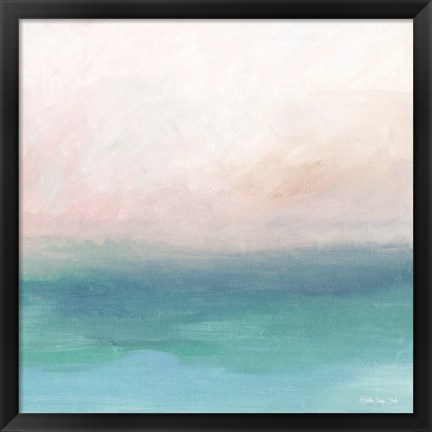 Framed Calm Horizon 9 Print