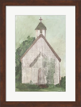 Framed Church 3 Print