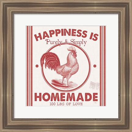 Framed Vintage Farmhouse II Print