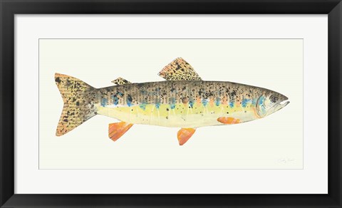 Framed Angling in the Stream III Print